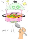 Cartoon: hands up (small) by yasar kemal turan tagged hands,up