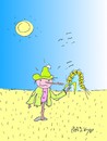 Cartoon: harvest (small) by yasar kemal turan tagged harvest