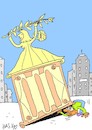 Cartoon: heykel (small) by yasar kemal turan tagged heykel