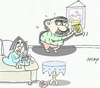 Cartoon: 9 march (small) by yasar kemal turan tagged hide,woman,8mart,march,love