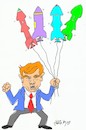 Cartoon: hollow (small) by yasar kemal turan tagged hollow