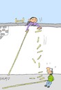 Cartoon: impasse (small) by yasar kemal turan tagged impasse