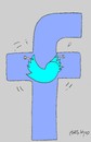 Cartoon: censorship (small) by yasar kemal turan tagged censorship