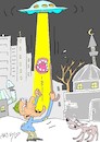 Cartoon: intergalactic heist (small) by yasar kemal turan tagged intergalactic,heist