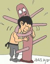 Cartoon: IP MAN 2 (small) by yasar kemal turan tagged ip,man