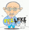 Cartoon: kemal klctaroglu-immunity (small) by yasar kemal turan tagged kemal,klctaroglu,policy,immunity,chp