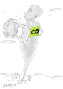 Cartoon: Kobe Bryant (small) by yasar kemal turan tagged kobe,bryant