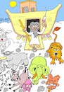 Cartoon: koz (small) by yasar kemal turan tagged koz