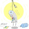 Cartoon: last demijohn (small) by yasar kemal turan tagged last,demijohn