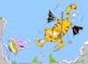 Cartoon: last second (small) by yasar kemal turan tagged last,second