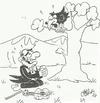 Cartoon: la fontaine (small) by yasar kemal turan tagged lefonten,la,fontain