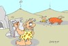 Cartoon: live broadcast (small) by yasar kemal turan tagged live,broadcast