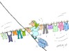 Cartoon: long way (small) by yasar kemal turan tagged long,way