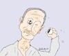 Cartoon: look at me (small) by yasar kemal turan tagged look,at,me
