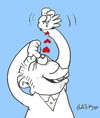 Cartoon: look beautiful (small) by yasar kemal turan tagged look,beautiful