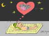 Cartoon: love (small) by yasar kemal turan tagged love