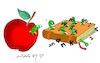 Cartoon: love book (small) by yasar kemal turan tagged love,book