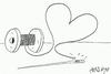 Cartoon: love object (small) by yasar kemal turan tagged love,object