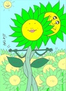 Cartoon: lovers-Titanic (small) by yasar kemal turan tagged titanic,love,lovers,sunflower