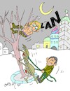 Cartoon: manners (small) by yasar kemal turan tagged manners