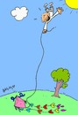 Cartoon: miracle (small) by yasar kemal turan tagged miracle