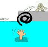 Cartoon: miscommunication (small) by yasar kemal turan tagged miscommunication