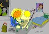 Cartoon: my light (small) by yasar kemal turan tagged my,light