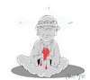 Cartoon: Myanmar-Arakan (small) by yasar kemal turan tagged myanmar,arakan