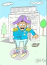 Cartoon: Napoleon (small) by yasar kemal turan tagged napoleon,money,wallet