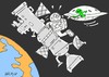 Cartoon: Nasa photo (small) by yasar kemal turan tagged nasa,photo