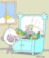 Cartoon: new day (small) by yasar kemal turan tagged new,day