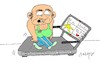 Cartoon: new indicator (small) by yasar kemal turan tagged new,indicator