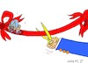 Cartoon: new line (small) by yasar kemal turan tagged new,line