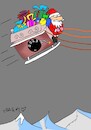 Cartoon: new nightmares (small) by yasar kemal turan tagged new nightmares