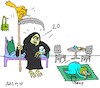 Cartoon: nine (small) by yasar kemal turan tagged nine