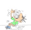 Cartoon: no comment (small) by yasar kemal turan tagged no,comment