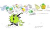 Cartoon: no comment (small) by yasar kemal turan tagged no,comment