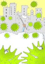 Cartoon: no comment (small) by yasar kemal turan tagged no,comment