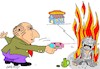 Cartoon: no comment (small) by yasar kemal turan tagged no,comment