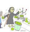 Cartoon: no comment (small) by yasar kemal turan tagged no,comment