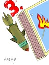 Cartoon: not long now (small) by yasar kemal turan tagged not,long,now