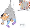 Cartoon: Notre Dame (small) by yasar kemal turan tagged notre,dame