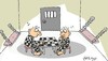 Cartoon: opposite (small) by yasar kemal turan tagged opposite