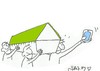 Cartoon: opposite (small) by yasar kemal turan tagged opposite