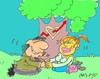 Cartoon: other love (small) by yasar kemal turan tagged other,love