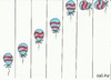 Cartoon: paper-border (small) by yasar kemal turan tagged paper,border,drawing,balloon,a4