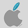 Cartoon: pardon-Apple (small) by yasar kemal turan tagged pardon