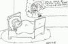 Cartoon: password disgrace (small) by yasar kemal turan tagged password,disgrace,rezzillik,feto