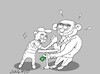 Cartoon: perception (small) by yasar kemal turan tagged perception