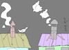 Cartoon: Pirate Smoke (small) by yasar kemal turan tagged pirate,smoke
